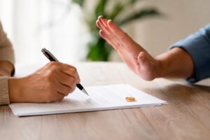 Divorcio de mutuo acuerdo cuidado con firmar demasiado rapido